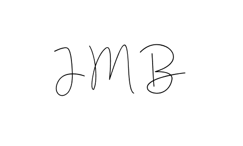 The best way (Andilay-7BmLP) to make a short signature is to pick only two or three words in your name. The name J M B include a total of six letters. For converting this name. J M B signature style 4 images and pictures png