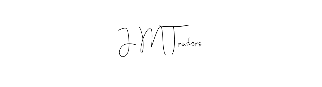 The best way (Andilay-7BmLP) to make a short signature is to pick only two or three words in your name. The name J M Traders include a total of six letters. For converting this name. J M Traders signature style 4 images and pictures png