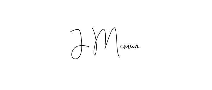 J Mcman stylish signature style. Best Handwritten Sign (Andilay-7BmLP) for my name. Handwritten Signature Collection Ideas for my name J Mcman. J Mcman signature style 4 images and pictures png