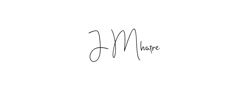 Best and Professional Signature Style for J Mhatre. Andilay-7BmLP Best Signature Style Collection. J Mhatre signature style 4 images and pictures png