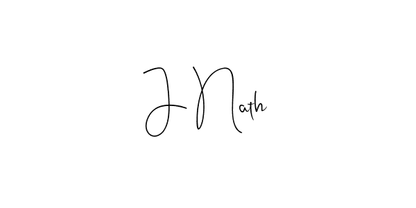 Make a beautiful signature design for name J Nath. Use this online signature maker to create a handwritten signature for free. J Nath signature style 4 images and pictures png