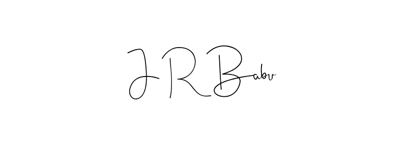 This is the best signature style for the J R Babu name. Also you like these signature font (Andilay-7BmLP). Mix name signature. J R Babu signature style 4 images and pictures png