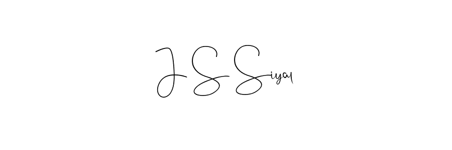 Also You can easily find your signature by using the search form. We will create J S Siyal name handwritten signature images for you free of cost using Andilay-7BmLP sign style. J S Siyal signature style 4 images and pictures png