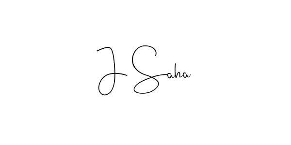 if you are searching for the best signature style for your name J Saha. so please give up your signature search. here we have designed multiple signature styles  using Andilay-7BmLP. J Saha signature style 4 images and pictures png