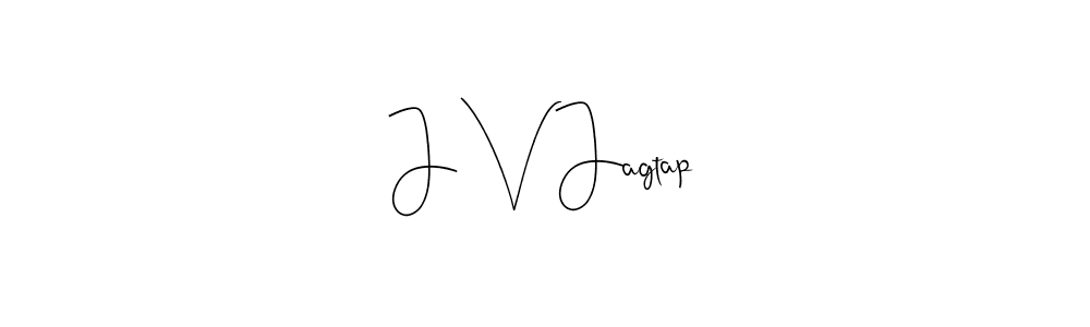 Here are the top 10 professional signature styles for the name J V Jagtap. These are the best autograph styles you can use for your name. J V Jagtap signature style 4 images and pictures png