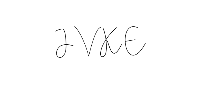 Make a beautiful signature design for name J V K E. Use this online signature maker to create a handwritten signature for free. J V K E signature style 4 images and pictures png