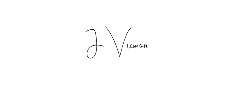 Andilay-7BmLP is a professional signature style that is perfect for those who want to add a touch of class to their signature. It is also a great choice for those who want to make their signature more unique. Get J Vicman name to fancy signature for free. J Vicman signature style 4 images and pictures png