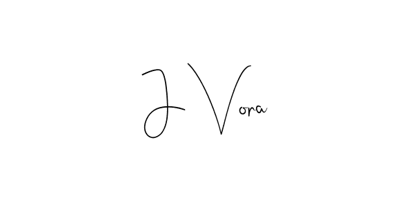 Make a beautiful signature design for name J Vora. Use this online signature maker to create a handwritten signature for free. J Vora signature style 4 images and pictures png