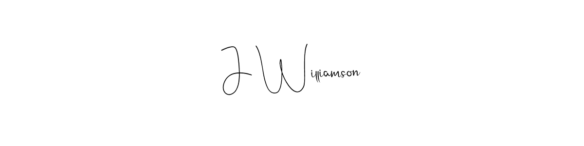 Best and Professional Signature Style for J Williamson. Andilay-7BmLP Best Signature Style Collection. J Williamson signature style 4 images and pictures png