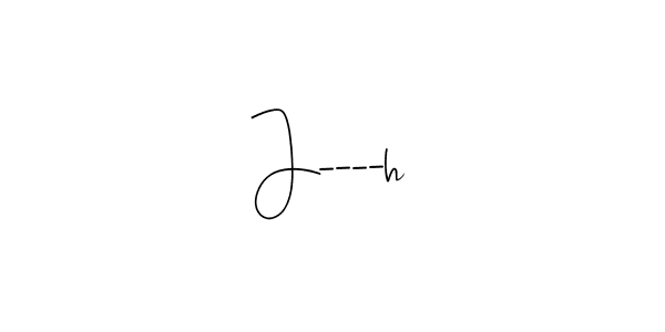 Make a beautiful signature design for name J----h. Use this online signature maker to create a handwritten signature for free. J----h signature style 4 images and pictures png