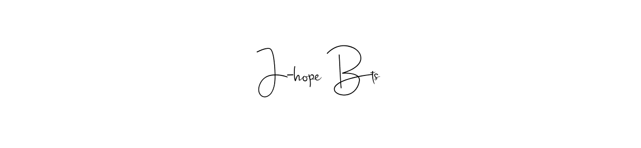 Also You can easily find your signature by using the search form. We will create J-hope Bts☆ name handwritten signature images for you free of cost using Andilay-7BmLP sign style. J-hope Bts☆ signature style 4 images and pictures png