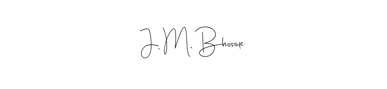 This is the best signature style for the J. M. Bhosale name. Also you like these signature font (Andilay-7BmLP). Mix name signature. J. M. Bhosale signature style 4 images and pictures png