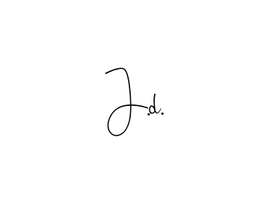 Make a beautiful signature design for name J.d.. Use this online signature maker to create a handwritten signature for free. J.d. signature style 4 images and pictures png