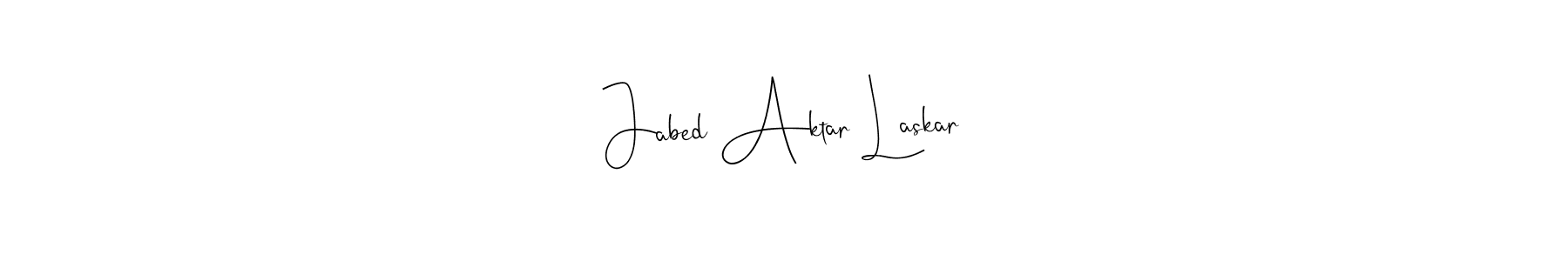 Once you've used our free online signature maker to create your best signature Andilay-7BmLP style, it's time to enjoy all of the benefits that Jabed Aktar Laskar name signing documents. Jabed Aktar Laskar signature style 4 images and pictures png