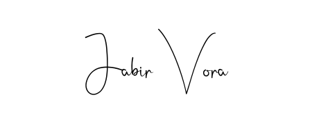 Practice writing Jabir Vora with the flow of Andilay-7BmLP lettering. A fantastic source of inspiration for developing your personal signature style. Jabir Vora signature style 4 images and pictures png
