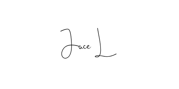 You should practise on your own different ways (Andilay-7BmLP) to write your name (Jace L) in signature. don't let someone else do it for you. Jace L signature style 4 images and pictures png