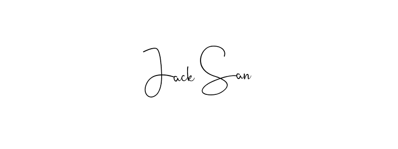 Once you've used our free online signature maker to create your best signature Andilay-7BmLP style, it's time to enjoy all of the benefits that Jack San name signing documents. Jack San signature style 4 images and pictures png