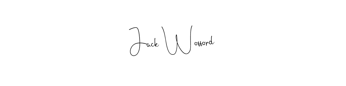 You should practise on your own different ways (Andilay-7BmLP) to write your name (Jack Wofford) in signature. don't let someone else do it for you. Jack Wofford signature style 4 images and pictures png