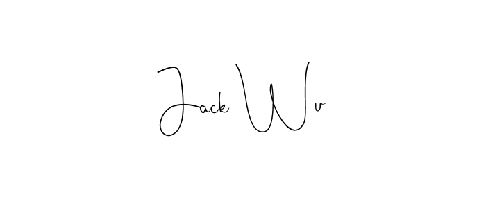 Use a signature maker to create a handwritten signature online. With this signature software, you can design (Andilay-7BmLP) your own signature for name Jack Wu. Jack Wu signature style 4 images and pictures png