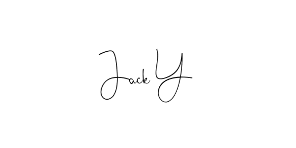 Use a signature maker to create a handwritten signature online. With this signature software, you can design (Andilay-7BmLP) your own signature for name Jack Y. Jack Y signature style 4 images and pictures png