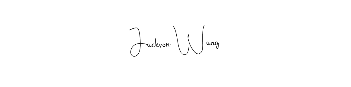 Here are the top 10 professional signature styles for the name Jackson Wang. These are the best autograph styles you can use for your name. Jackson Wang signature style 4 images and pictures png