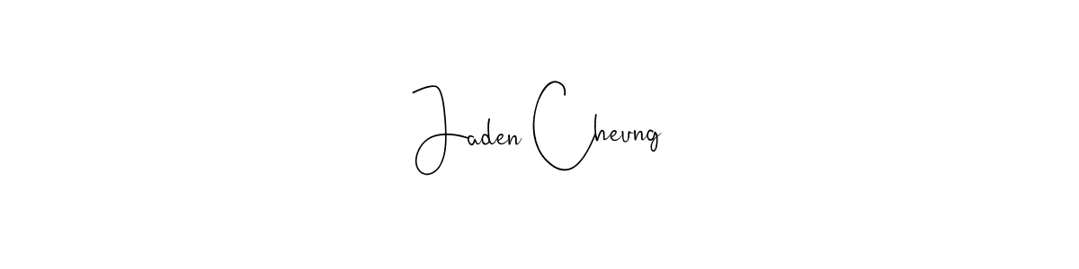 You can use this online signature creator to create a handwritten signature for the name Jaden Cheung. This is the best online autograph maker. Jaden Cheung signature style 4 images and pictures png