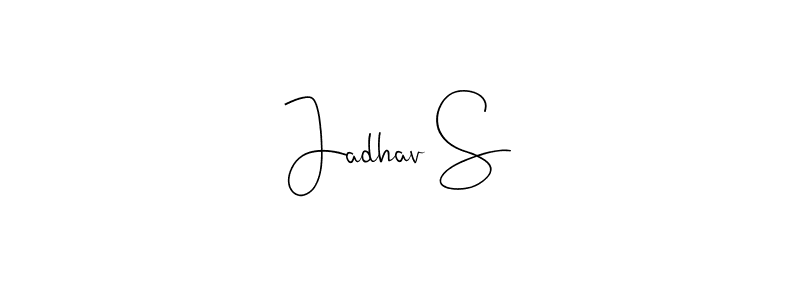 Make a beautiful signature design for name Jadhav S. Use this online signature maker to create a handwritten signature for free. Jadhav S signature style 4 images and pictures png