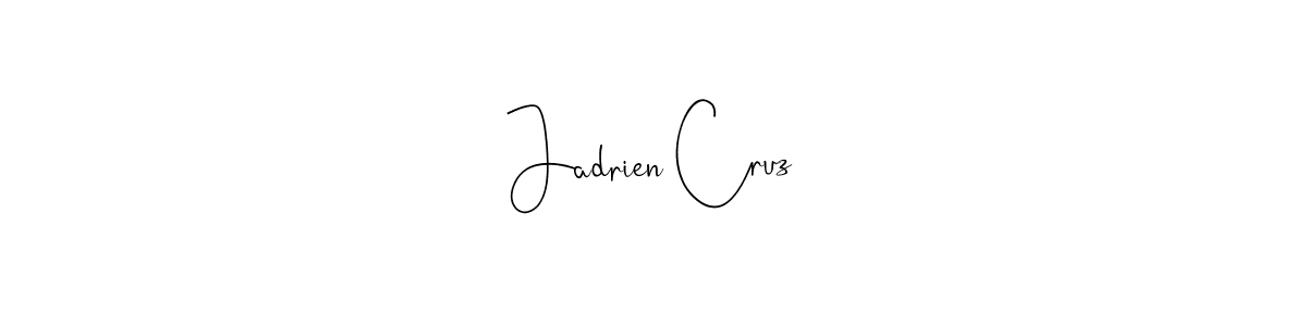 Check out images of Autograph of Jadrien Cruz name. Actor Jadrien Cruz Signature Style. Andilay-7BmLP is a professional sign style online. Jadrien Cruz signature style 4 images and pictures png