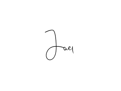 if you are searching for the best signature style for your name Jael. so please give up your signature search. here we have designed multiple signature styles  using Andilay-7BmLP. Jael signature style 4 images and pictures png