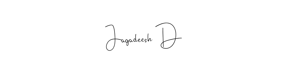 Here are the top 10 professional signature styles for the name Jagadeesh D. These are the best autograph styles you can use for your name. Jagadeesh D signature style 4 images and pictures png