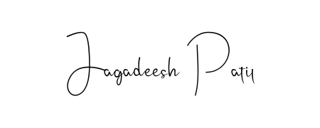 Give your name Jagadeesh Patil an exquisite flair with the Andilay-7BmLP script font. Ideal for contracts, resumes, and formal letterheads. Jagadeesh Patil signature style 4 images and pictures png