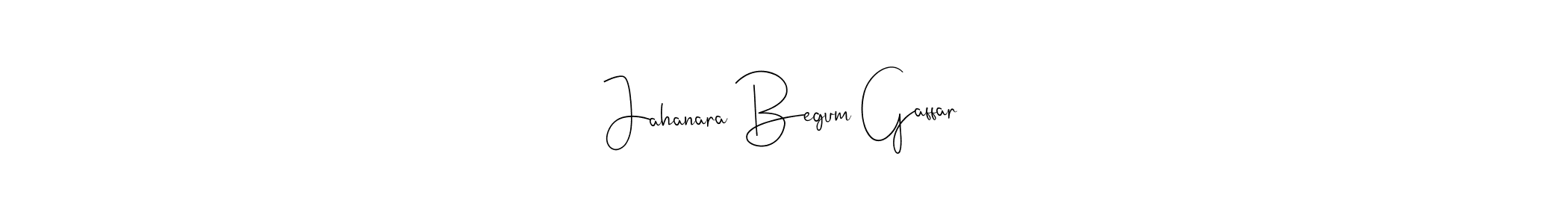 Also You can easily find your signature by using the search form. We will create Jahanara Begum Gaffar name handwritten signature images for you free of cost using Andilay-7BmLP sign style. Jahanara Begum Gaffar signature style 4 images and pictures png