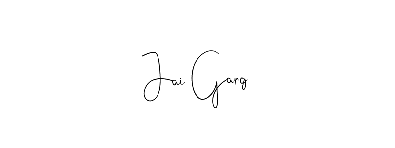 Make a beautiful signature design for name Jai Garg. Use this online signature maker to create a handwritten signature for free. Jai Garg signature style 4 images and pictures png