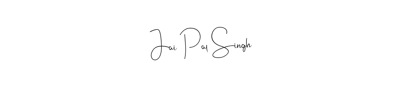 Use a signature maker to create a handwritten signature online. With this signature software, you can design (Andilay-7BmLP) your own signature for name Jai Pal Singh. Jai Pal Singh signature style 4 images and pictures png