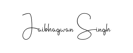 A stylish, flowing autograph style designed for name Jaibhagwan Singh using Andilay-7BmLP typography. Perfect for digital creative projects. Jaibhagwan Singh signature style 4 images and pictures png