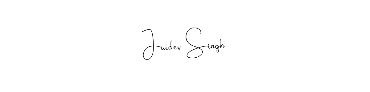 Jaidev Singh stylish signature style. Best Handwritten Sign (Andilay-7BmLP) for my name. Handwritten Signature Collection Ideas for my name Jaidev Singh. Jaidev Singh signature style 4 images and pictures png