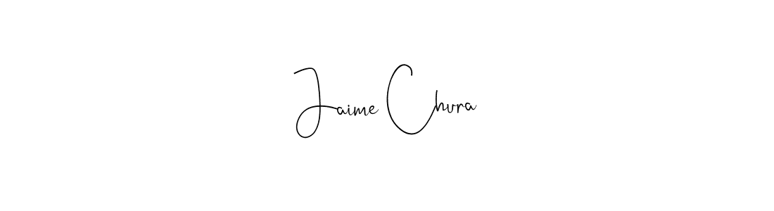 Make a beautiful signature design for name Jaime Chura. Use this online signature maker to create a handwritten signature for free. Jaime Chura signature style 4 images and pictures png