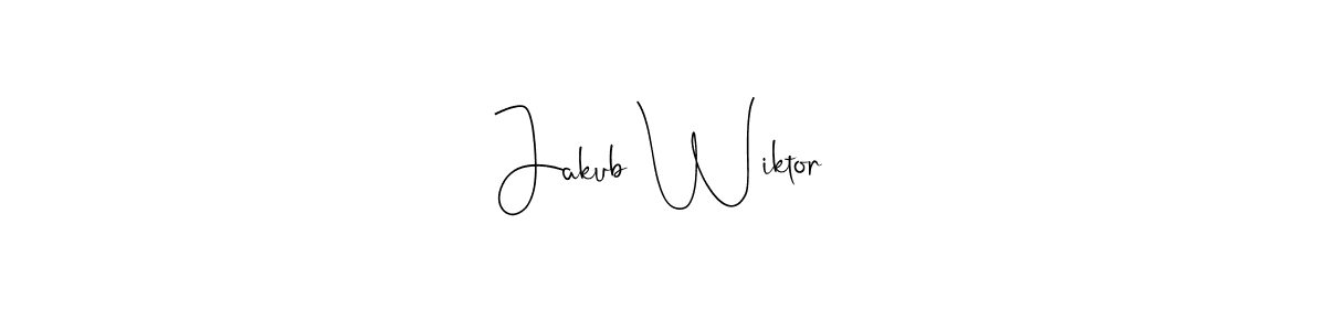 Best and Professional Signature Style for Jakub Wiktor. Andilay-7BmLP Best Signature Style Collection. Jakub Wiktor signature style 4 images and pictures png