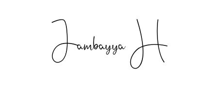Also You can easily find your signature by using the search form. We will create Jambayya H name handwritten signature images for you free of cost using Andilay-7BmLP sign style. Jambayya H signature style 4 images and pictures png