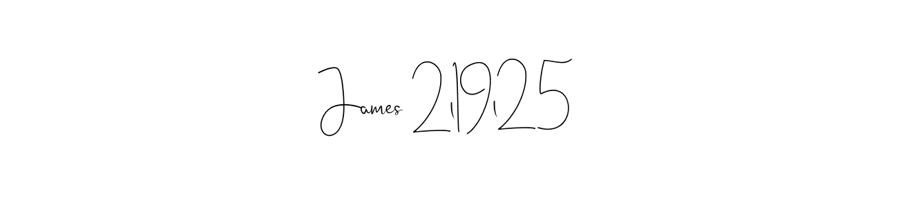 How to make James 2l19l25 name signature. Use Andilay-7BmLP style for creating short signs online. This is the latest handwritten sign. James 2l19l25 signature style 4 images and pictures png