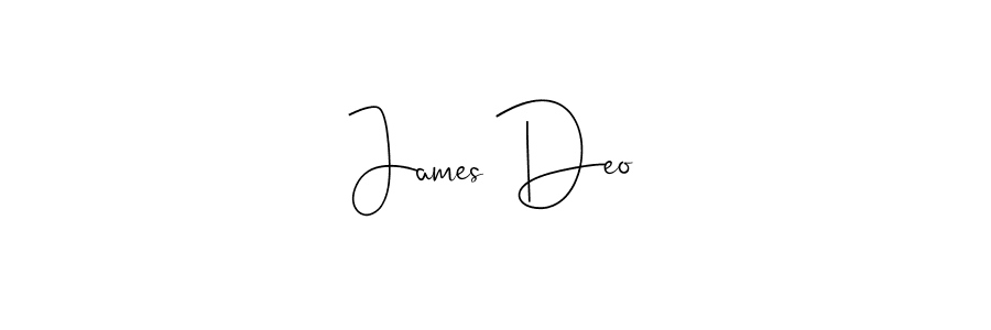 How to make James Deo signature? Andilay-7BmLP is a professional autograph style. Create handwritten signature for James Deo name. James Deo signature style 4 images and pictures png