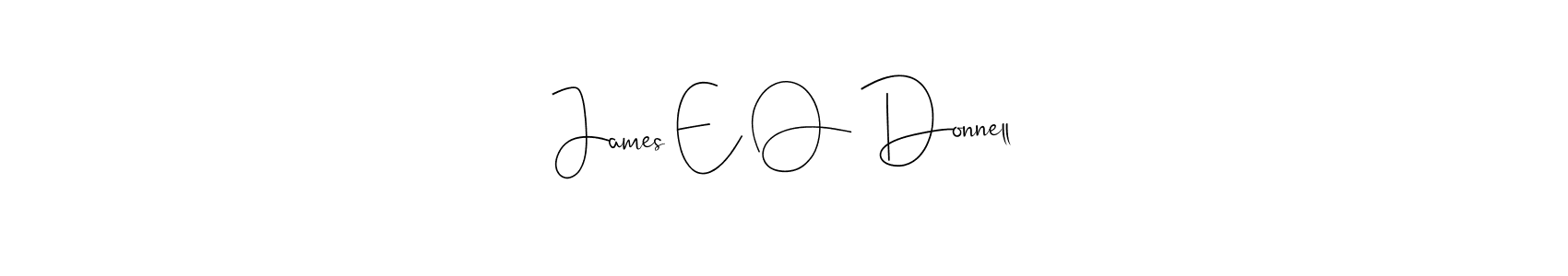 Here are the top 10 professional signature styles for the name James E O Donnell. These are the best autograph styles you can use for your name. James E O Donnell signature style 4 images and pictures png