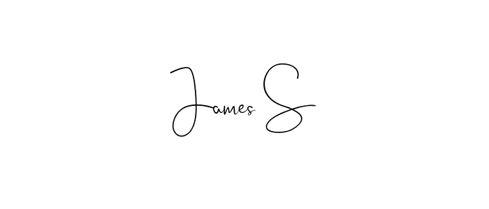 This is the best signature style for the James S name. Also you like these signature font (Andilay-7BmLP). Mix name signature. James S signature style 4 images and pictures png