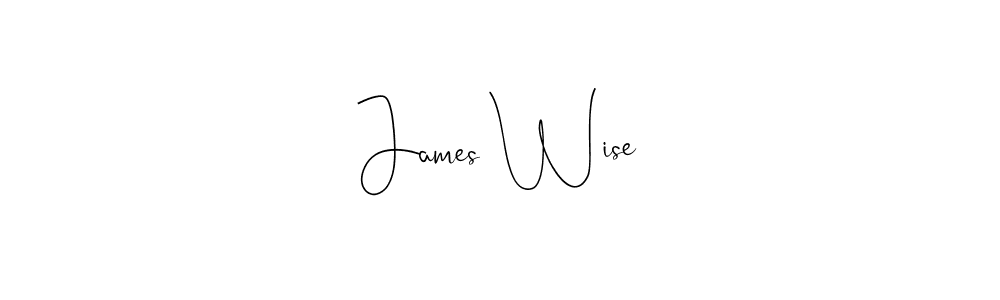 Make a beautiful signature design for name James Wise. Use this online signature maker to create a handwritten signature for free. James Wise signature style 4 images and pictures png