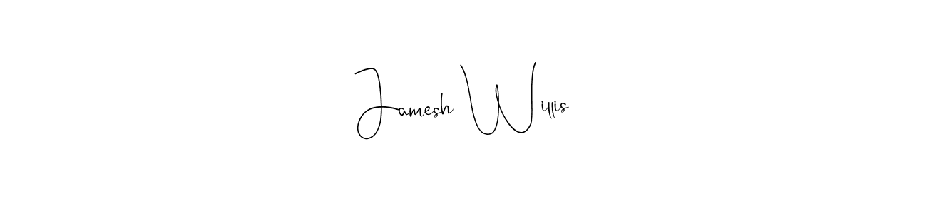 You can use this online signature creator to create a handwritten signature for the name Jamesh Willis. This is the best online autograph maker. Jamesh Willis signature style 4 images and pictures png