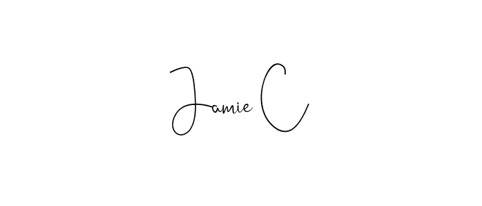 This is the best signature style for the Jamie C name. Also you like these signature font (Andilay-7BmLP). Mix name signature. Jamie C signature style 4 images and pictures png