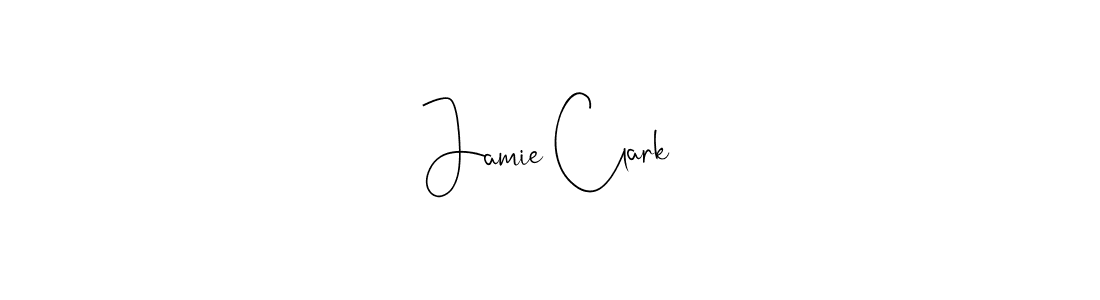 Use a signature maker to create a handwritten signature online. With this signature software, you can design (Andilay-7BmLP) your own signature for name Jamie Clark. Jamie Clark signature style 4 images and pictures png