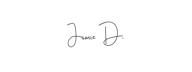 Here are the top 10 professional signature styles for the name Jamie D.. These are the best autograph styles you can use for your name. Jamie D. signature style 4 images and pictures png