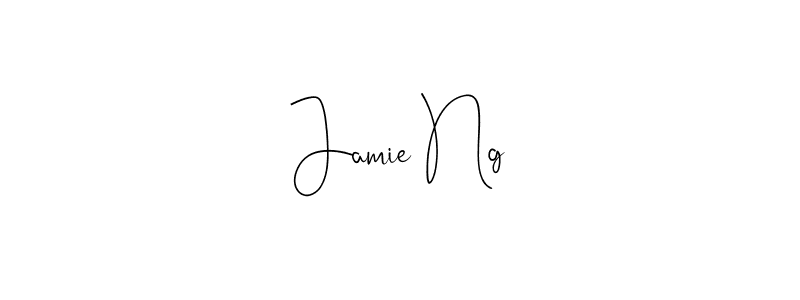 Make a beautiful signature design for name Jamie Ng. Use this online signature maker to create a handwritten signature for free. Jamie Ng signature style 4 images and pictures png