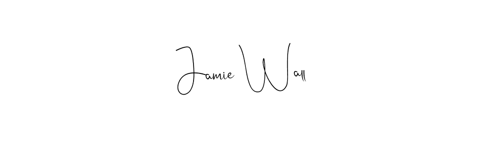 You can use this online signature creator to create a handwritten signature for the name Jamie Wall. This is the best online autograph maker. Jamie Wall signature style 4 images and pictures png